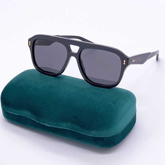 Gucci Other - NEW GUCCI GG1263S 001 UNISEX NEW COLLECTION AVIATOR SUNGLASSES GUCCI